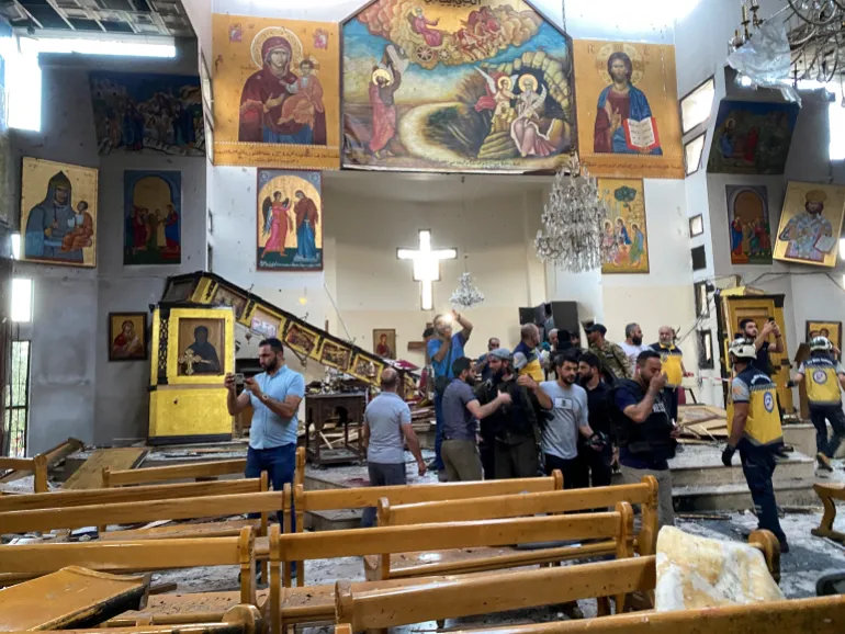 Syria Church Blast