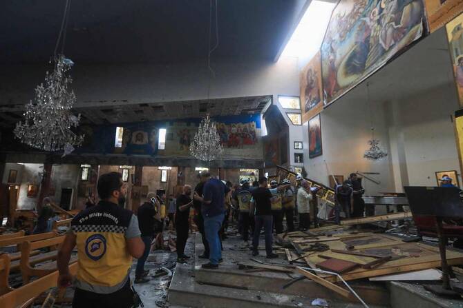 Syria Church Blast