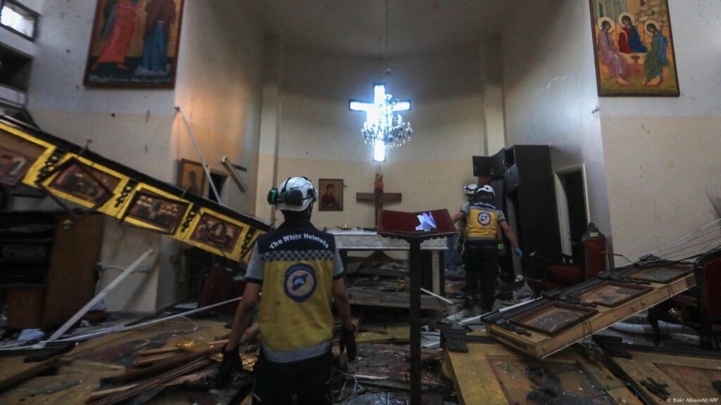 Syria Church Blast