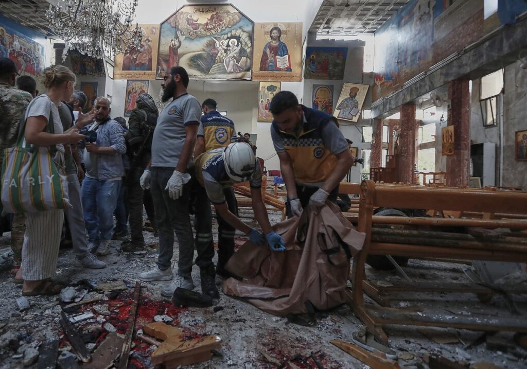 Syria Church Blast