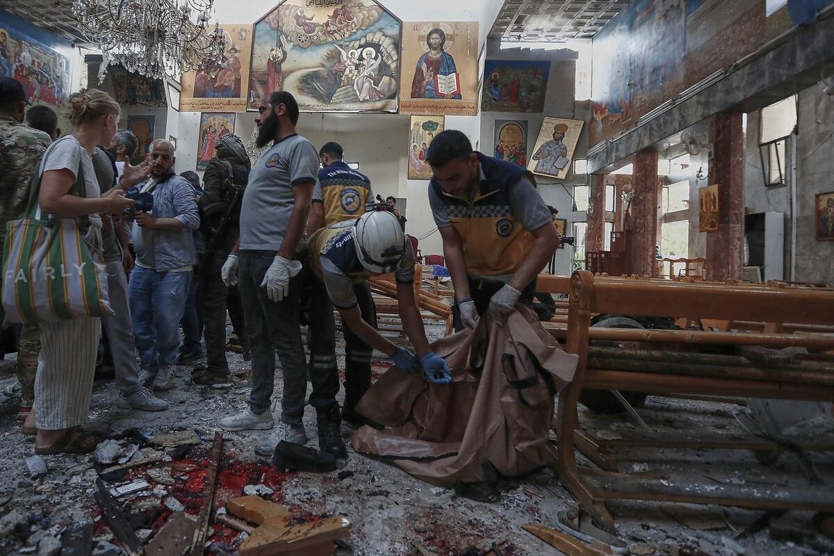 Syria Church Blast
