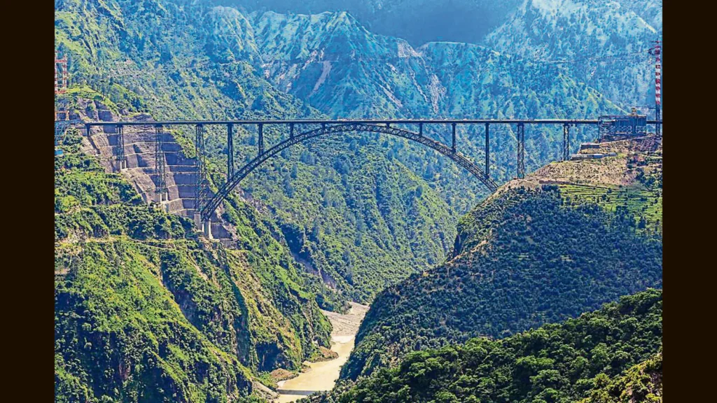 Chenab Railway Bridge Ka Inauguration