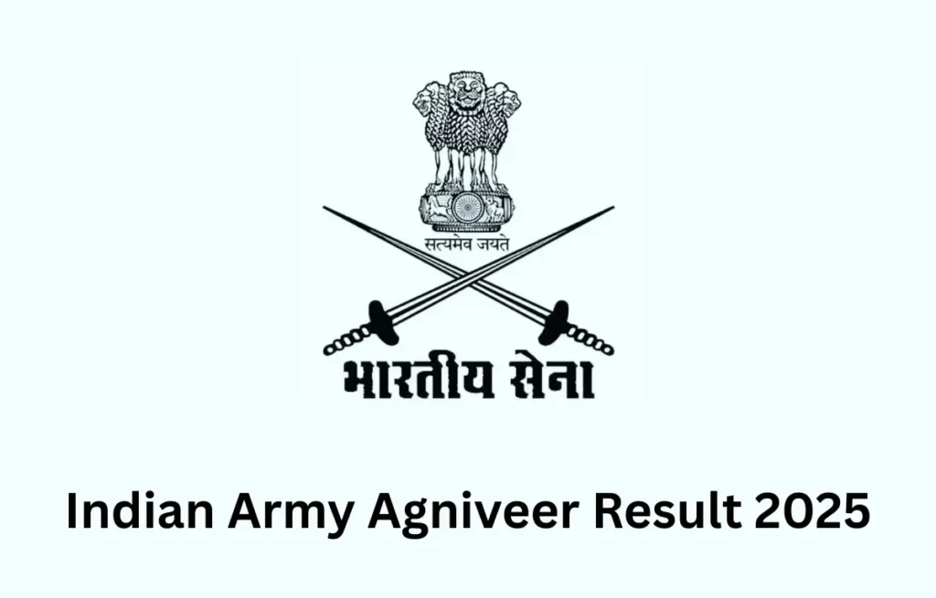  Indian Army Agniveer Result 2025