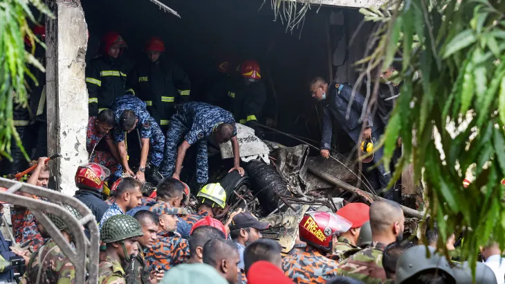 Bangladesh Fighter Jet Crash