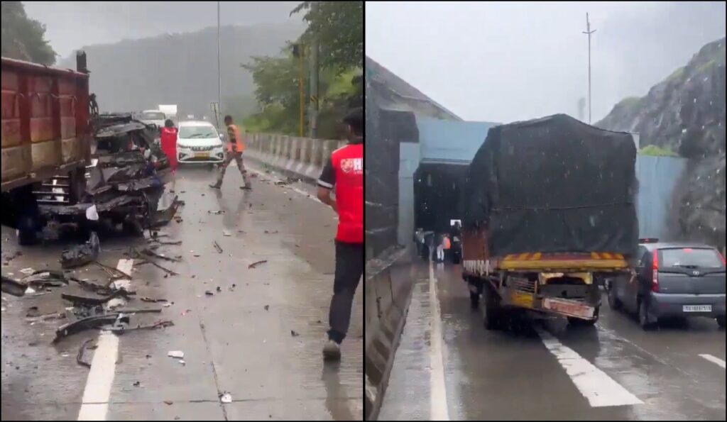 mumbai pune expressway accident